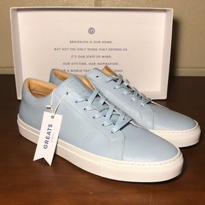 Greats royale light blue perforated sneakers 11